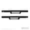 Westin Automotive 18-C WRANGLER JL 2DR HDX STAINLESS DROP NERF STEP BARS TEXTURED BLACK 56-140552 - alternate 1